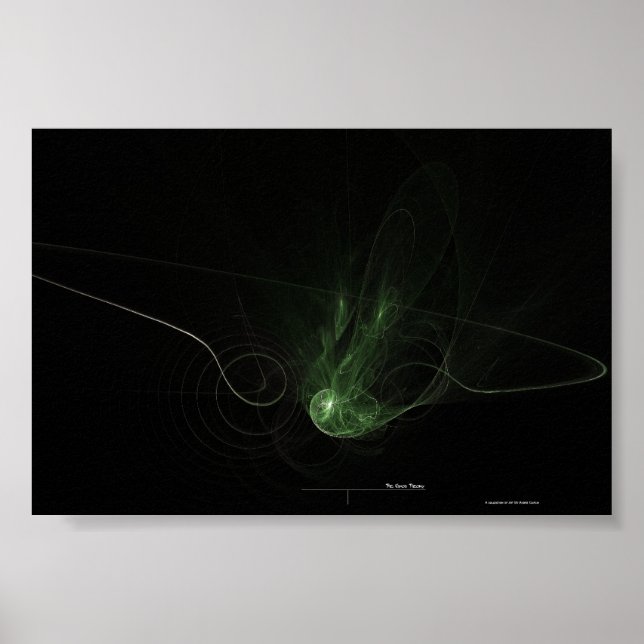 Poster A Teoria do Caos (Frente)