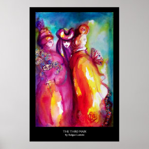 Póster A TERCEIRA MÁSCARA/Bola de Mascarada de carnaval