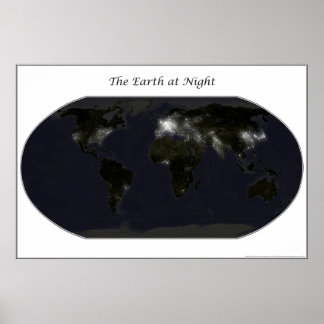 Póster A Terra à Noite