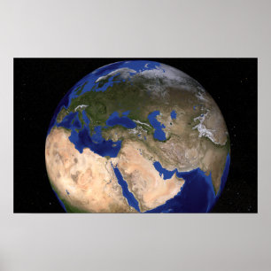 Póster A terra de mármore azul 2 da próxima geração