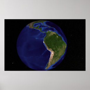 Póster A terra de mármore azul 8 da próxima geração