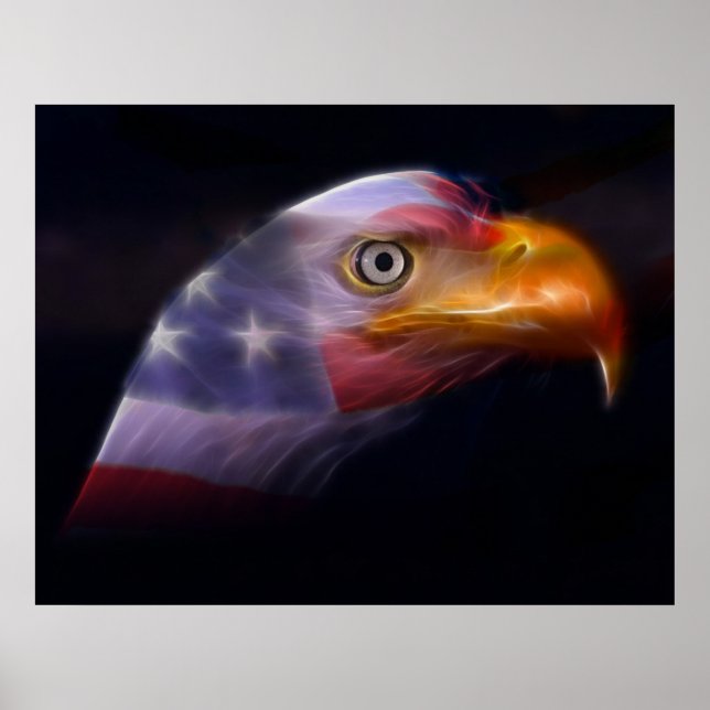 Póster A terra dos livres, a casa dos corajosos (Frente)