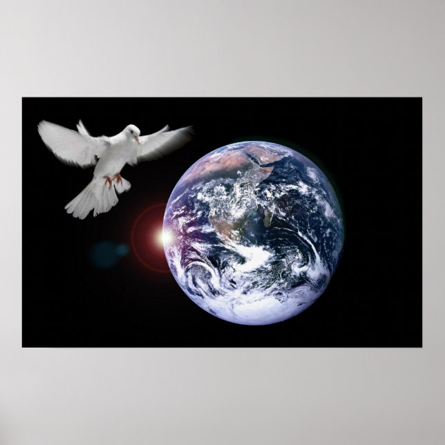 Póster A Terra é a tela de arte dos Lordes (Frente)