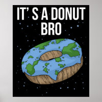 A Terra é uma Rosquinha plana É uma Terra plana