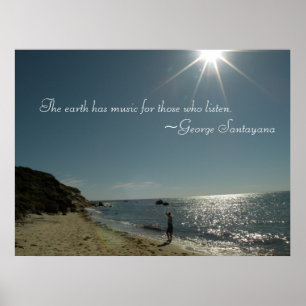 Póster A terra tem a música para aquelas que escutam