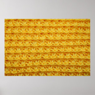 Poster a textura do tecido de malha com um d