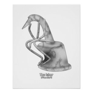 Póster A tinta ("Caneta") -