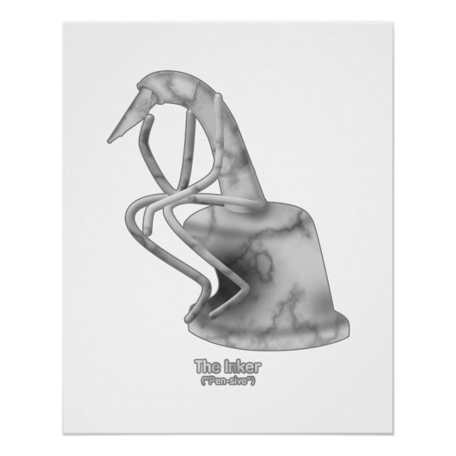 Póster A tinta ("Caneta") - (Frente)