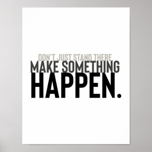 Poster A tipografia não fica parada