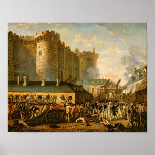 Poster A tomada da Bastilha, 14 de julho de 1789