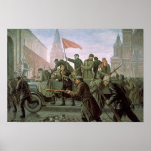 Póster A tomada da Moscovo Kremlin em 1917, 1938