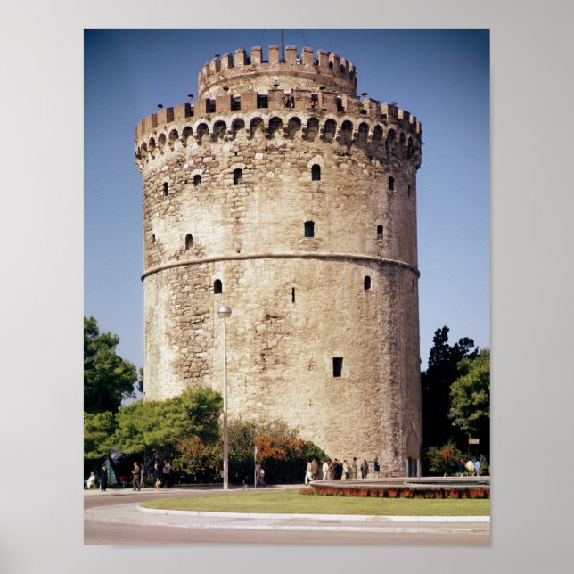 Póster A Torre Branca, construída durante (Frente)