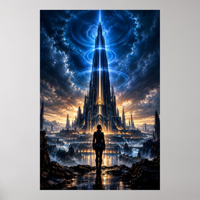 Poster A Torre da Ressonância (Frente)