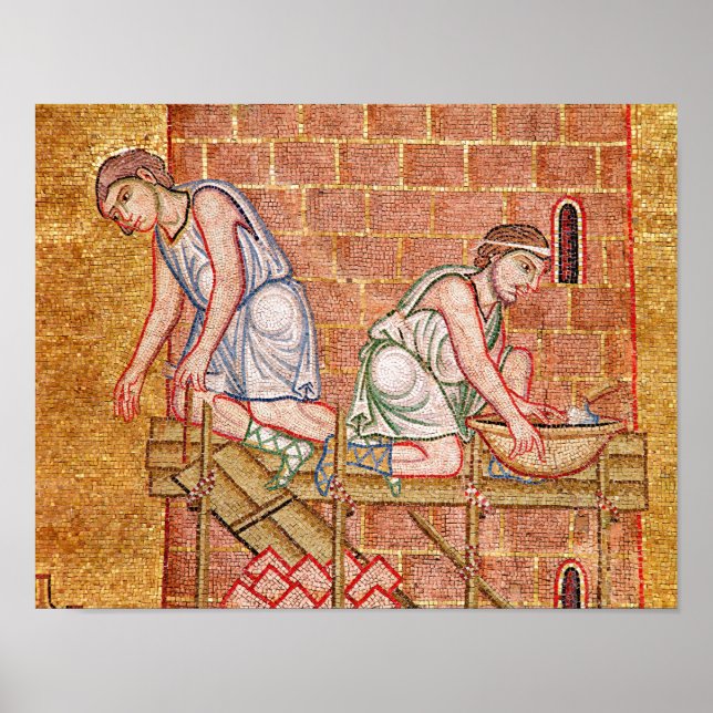 Poster A Torre de Babel, do Atrium (Frente)