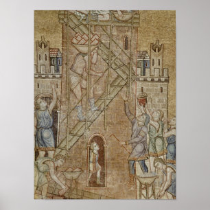 Póster A torre de Babel, do vestíbulo