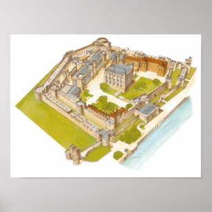 Póster A Torre de Londres. Londres