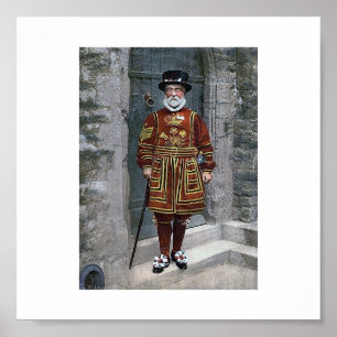 Poster A torre de Londres o Warder do Yeoman
