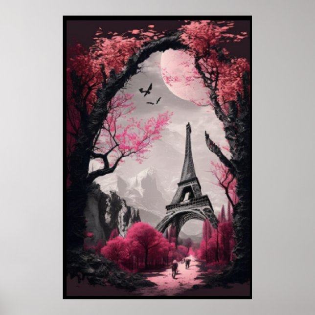 Poster A Torre Eiffel (Frente)