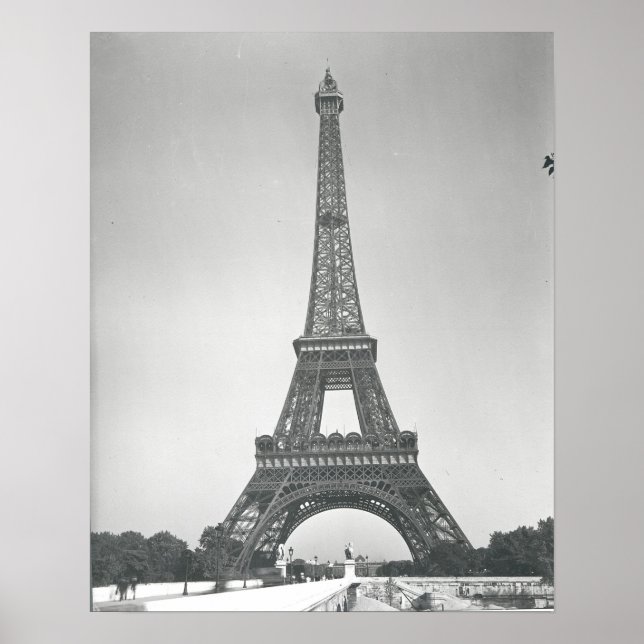 Poster A Torre Eiffel, 1887-89 (Frente)