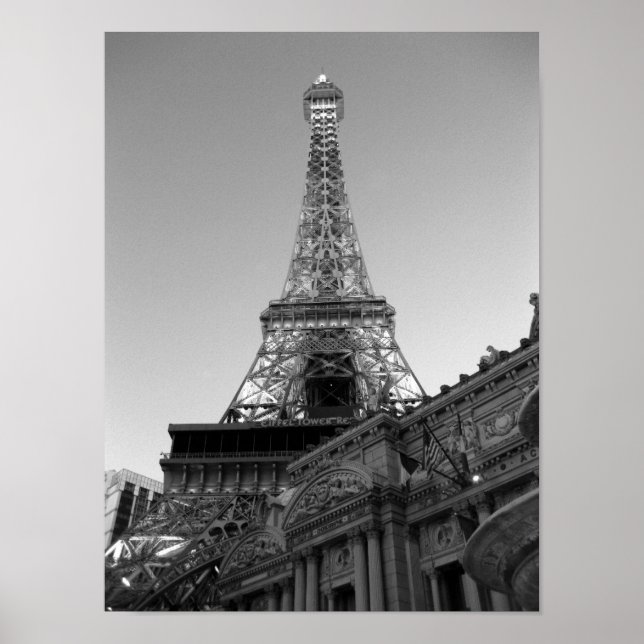 Poster A Torre Eiffel Las Vegas (Frente)