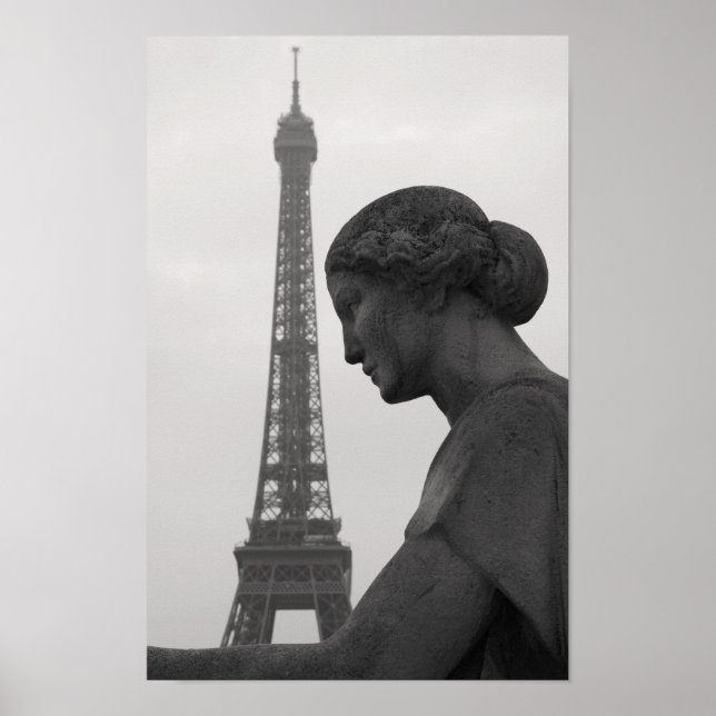 Póster A Torre Eiffel, Paris (Frente)