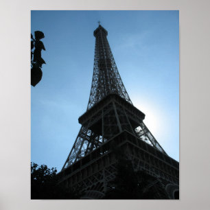 Poster a Torre Eiffel, Paris, Nascer do Sol
