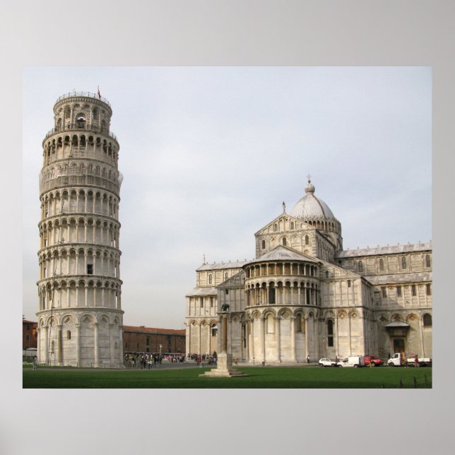 Póster A Torre Mentira de Pisa (Frente)