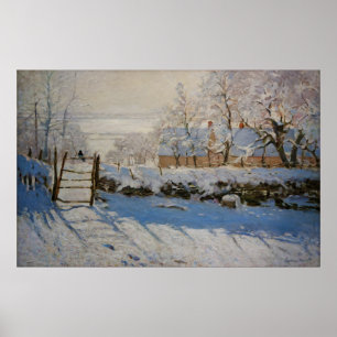 Poster A torta do La do Magpie por Claude Monet
