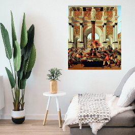 Poster A Tragédia de Lucretia de Sandro Botticelli