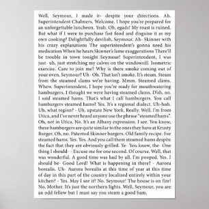 Poster a transcrição do cheio Steamed Hams