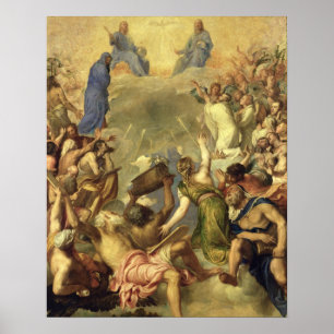 Póster A trindade santamente, 1553/54 (óleo em canvas)