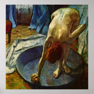 Póster A Tub de Edgar Degas