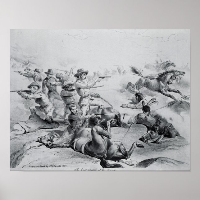 Póster A Última Batalha do General Custer (Frente)