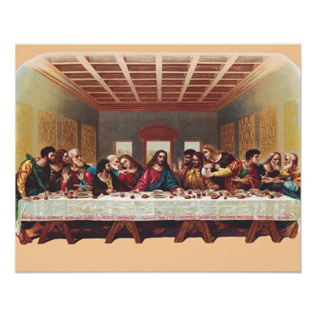 Póster A Última Ceia (Frente)