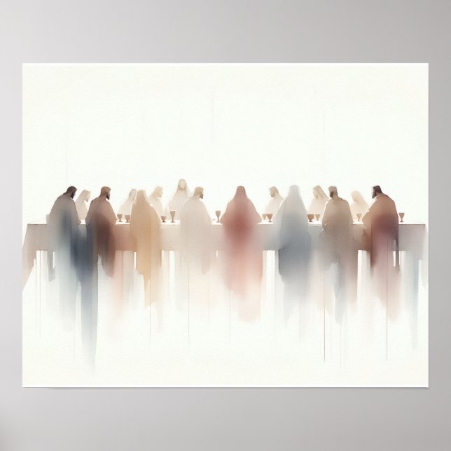 Poster A última ceia  (Frente)