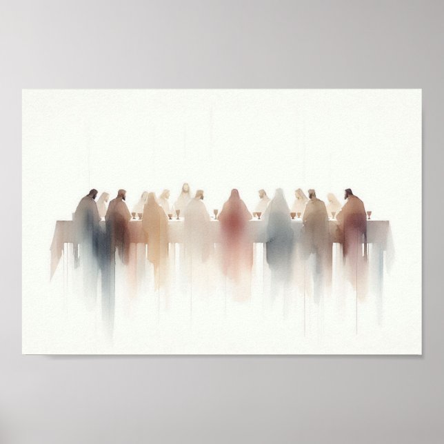 Poster A última ceia  (Frente)