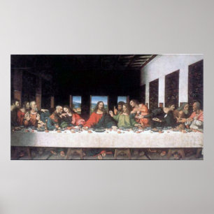 Póster A Última Ceia de Leonardo da Vinci