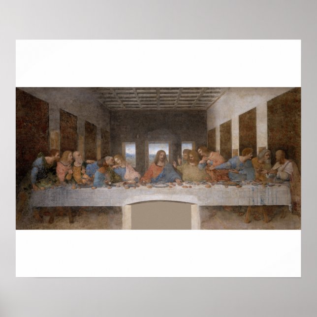 Poster A Última Ceia de Leonardo Da Vinci (Frente)