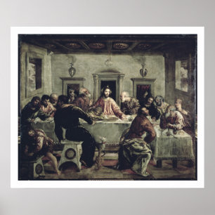 Poster A última ceia (óleo em canvas) 2