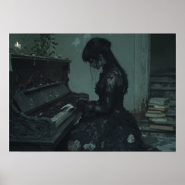 Poster A Última Noite | Gótica em Piano Ruído