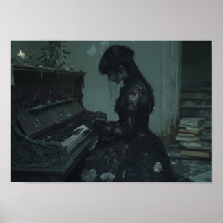 Poster A Última Noite | Gótica em Piano Ruído