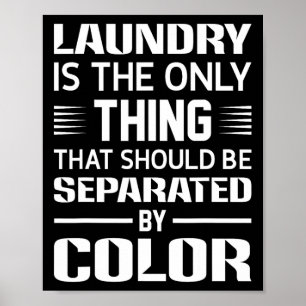 Poster A Única Coisa Separada Por Histórico Preto De Cor