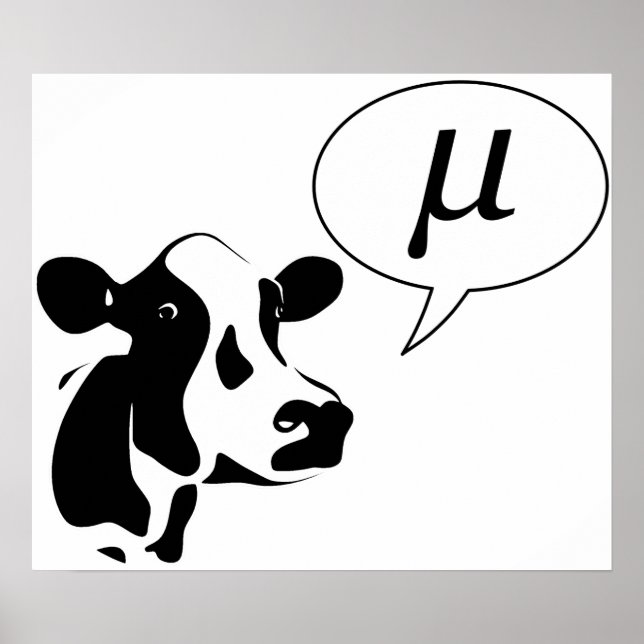 Poster A Vaca Científica Vai Para Mu (Frente)