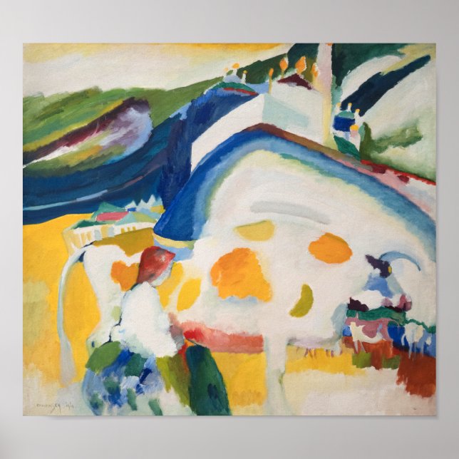 Poster A Vaca | Wassily Kandinsky | (Frente)