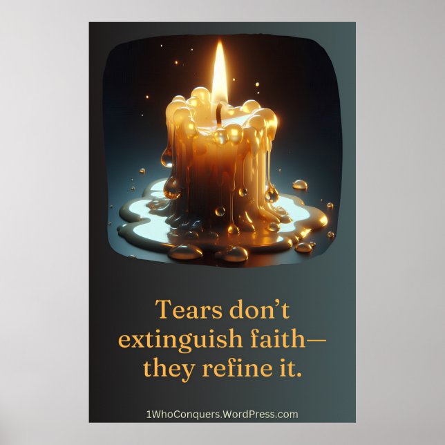 Poster A Vela Que Chorou (Frente)