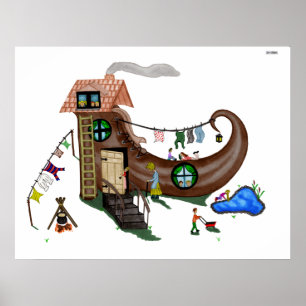 Póster A Velha na Sapata