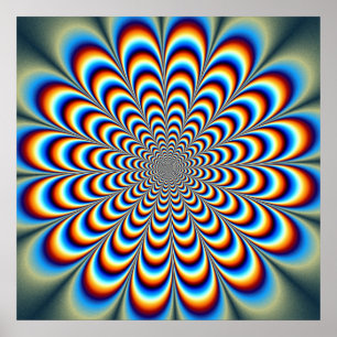 Poster "A verdadeira força é a flor da sabedoria"