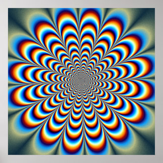 Poster "A verdadeira força é a flor da sabedoria"