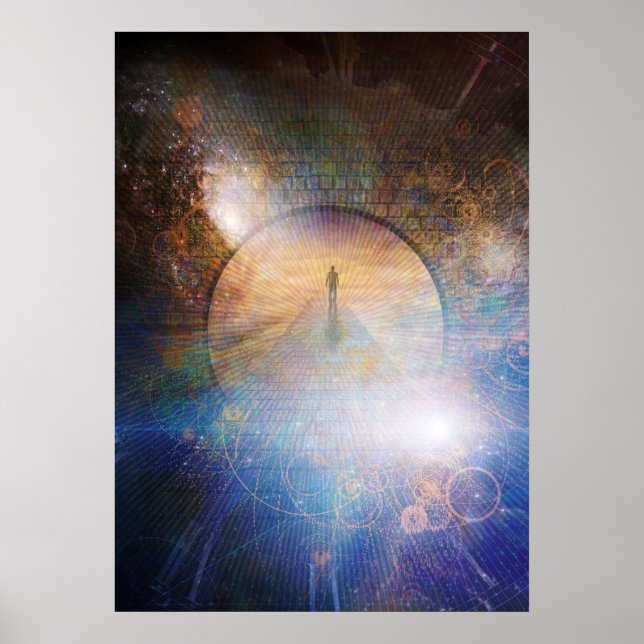 Poster A viagem à eternidade (Frente)