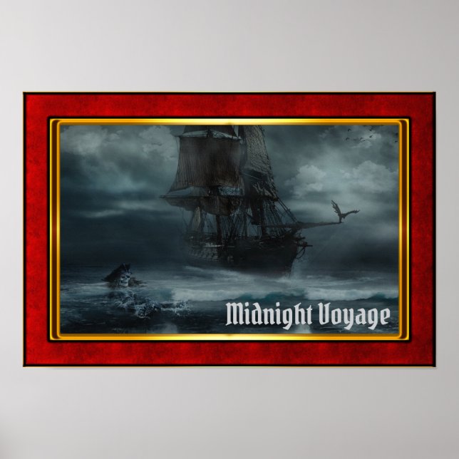 Poster A Viagem da Meia-Noite (Frente)